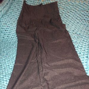 NWT Gray High Waisted Wide Leg Trousers